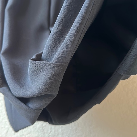 WHBM Bubble Hem Sleeveless Black Cocktail Dress Size 4 - Picture 9 of 14